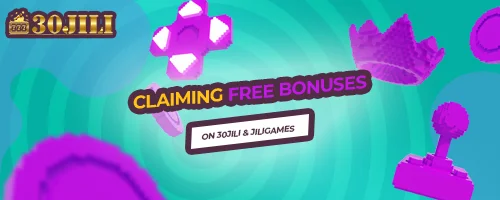 Claiming Free Bonuses on 30jili & Jiligames